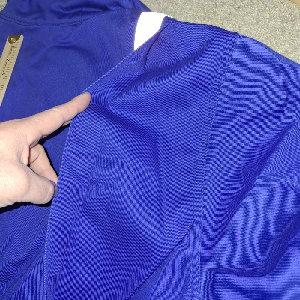Crude FR Insulated Work Jacket 2XL TALL CAT2 ATPV12 2112 Quilt Lined RPS 586 - Picture 15 of 16